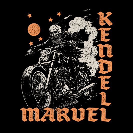 Kendell Marvel Biker Tee